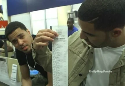 Drake spent $888 on J. Cole’s ‘Born Sinner’ CD’s