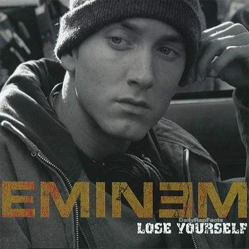 Eminem wrote “Lose Yourself” during 8 Mile film breaks, he recorded the song in one take
