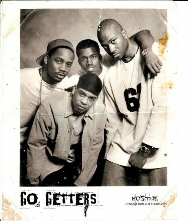 Kanye West was once in a rap group called The Go Getters