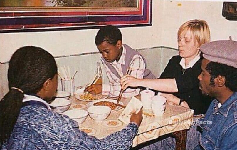 Kanye West lived in China for a year at the age of 10 years old