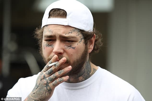 Post Malone says he smokes over 40 cigarettes a day
