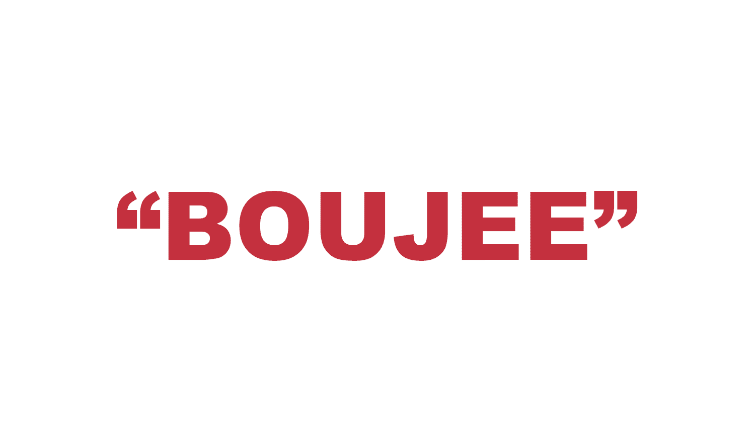 What does “Boujee” mean?