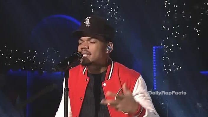 Chance the Rapper was the first unsigned rapper to perform on SNL
