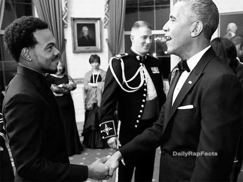 Chance the Rapper’s father, Ken Williams-Bennett, worked for Barack Obama
