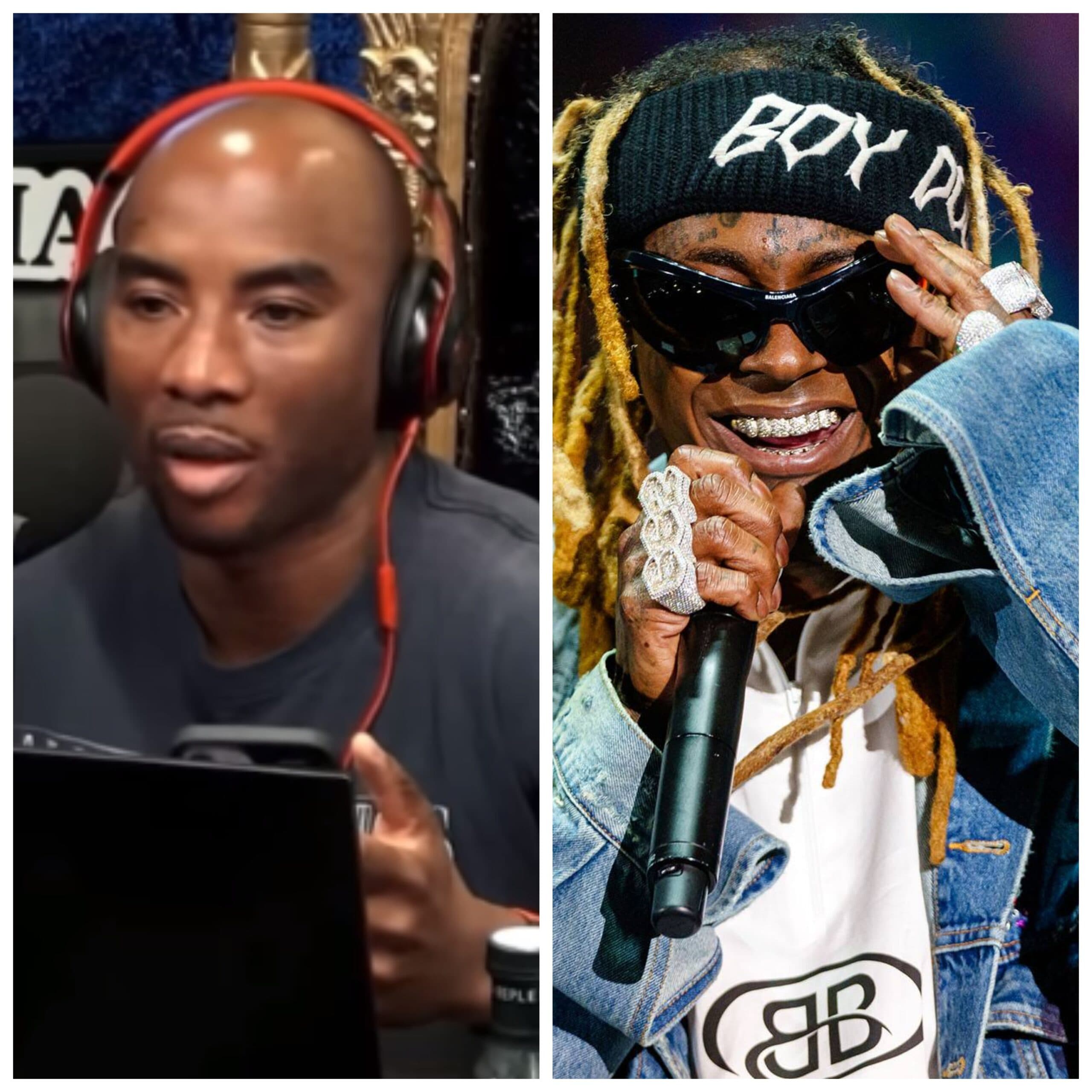 Charlamagne Tha God calls Lil Wayne “corny” for cutting short his show because his audience didn’t cheer his Young Money artists