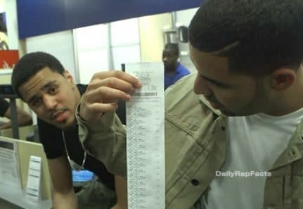 Drake spent $888 on J. Cole’s ‘Born Sinner’ CD’s