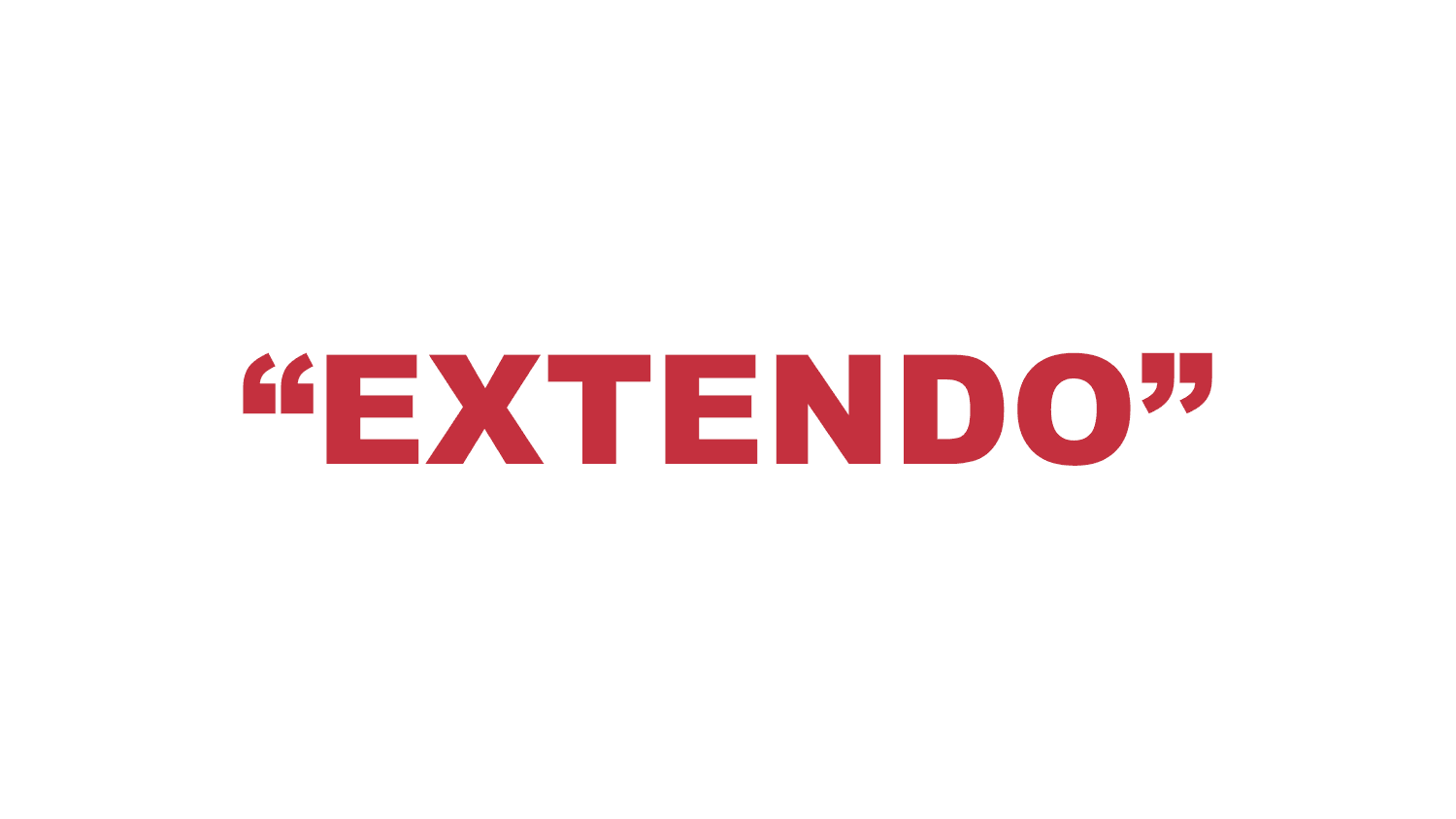 What does “Extendo” mean?