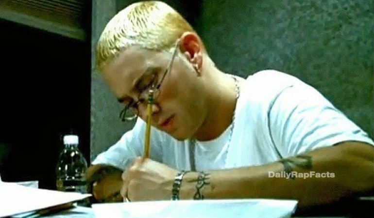 Eminem’s engineer was so high he accidentally recorded over the original take of the third verse of “Stan”