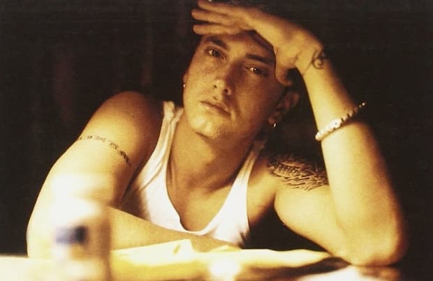 Eminem used to read the dictionary