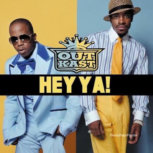 “Hey Ya” by OutKast was the first song on iTunes to reach one million downloads