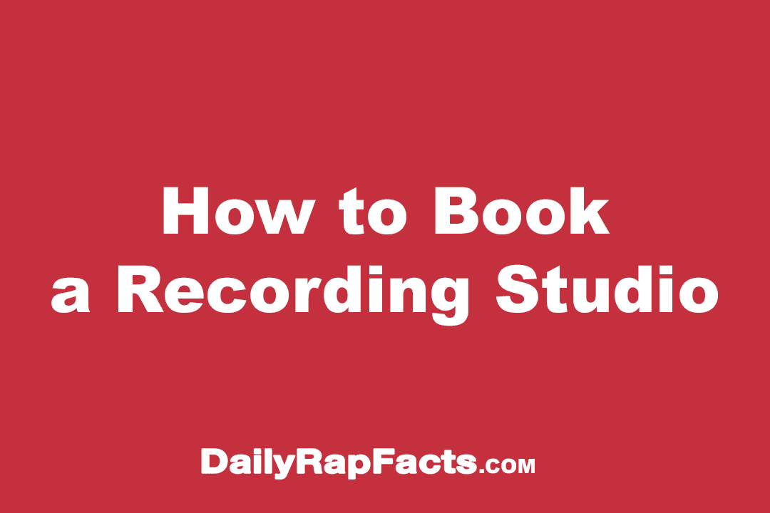 How to Book a Recording Studio