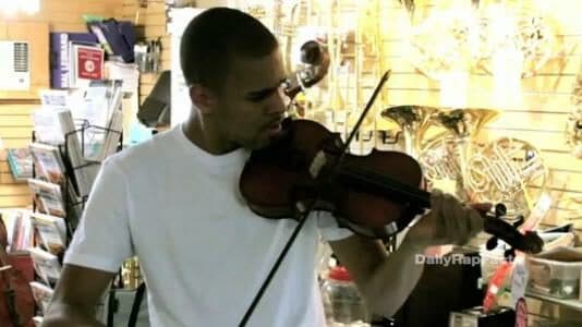 From the 5th to 12th grade, J. Cole played the violin