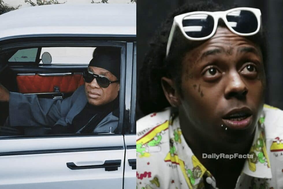 Lil Wayne was once scolded by Stevie Wonder for talking during his piano performance