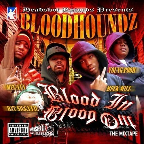 Meek Mill was part of a group called “The Bloodhoundz” before starting a solo career