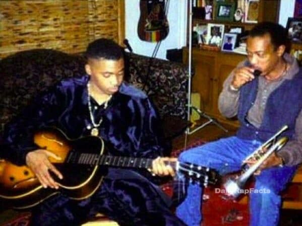 Nas’ father played the cornet solo at the end of “Life’s a Bitch” off Illmatic