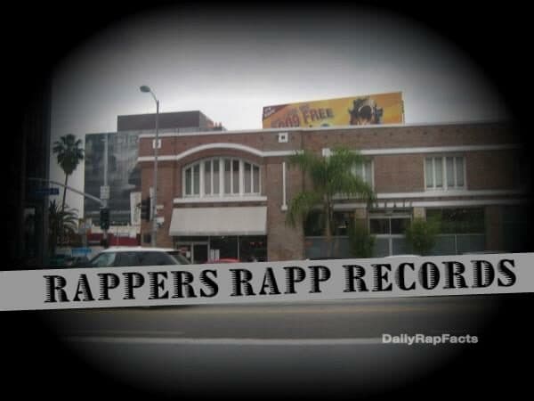 Rappers Rapp Records was the first West Coast rap label