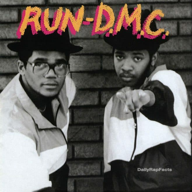 Run-D.M.C.’s self-titled debut album “Run-D.M.C.” was the first Hip-Hop album to go Gold