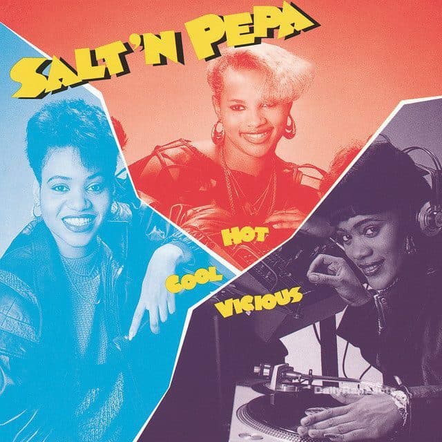 Salt-N-Pepa’s “Hot, Cool & Vicious” was the first gold and platinum album by a female rap group