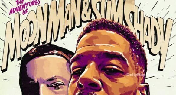 Kid Cudi and Eminem Team up for “The Adventures of Moon Man and Slim Shady”