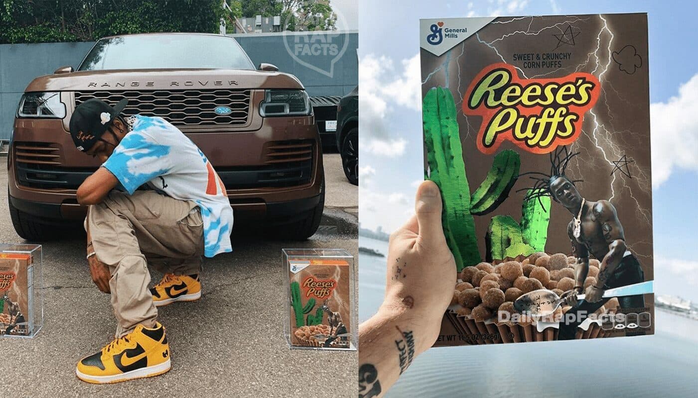 Travis Scott now has his own limited edition Reese’s Puffs cereal