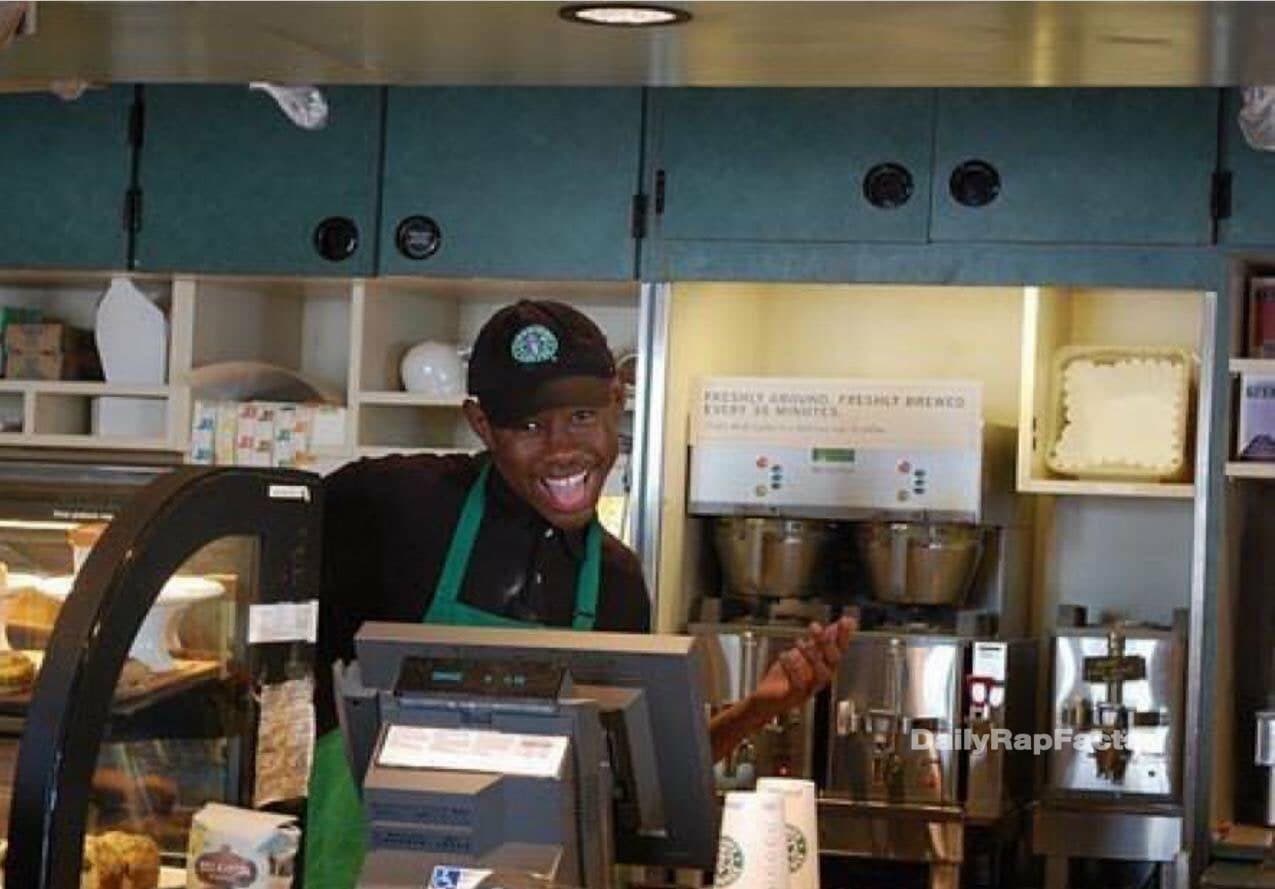 Tyler, the Creator worked at FedEX and Starbucks before fame