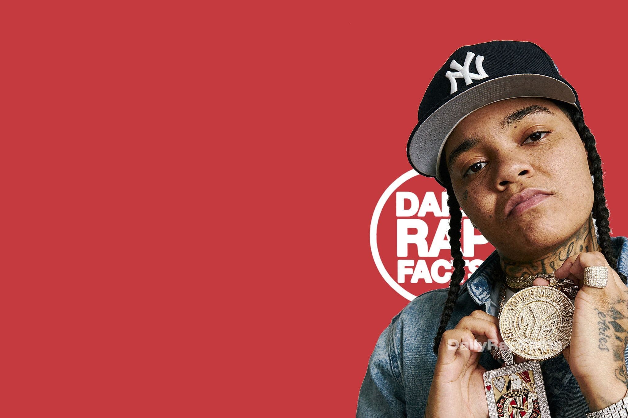 Young M.A. was born on April 3
