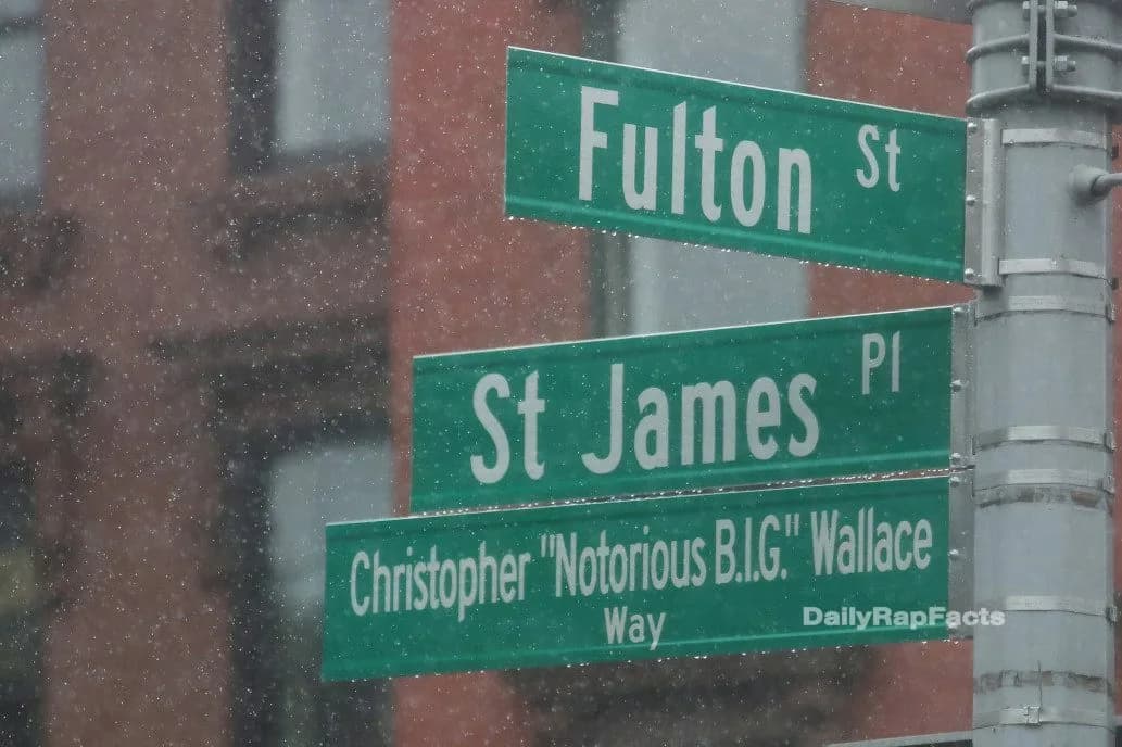 The Notorious B.I.G. now has his own street in Brooklyn