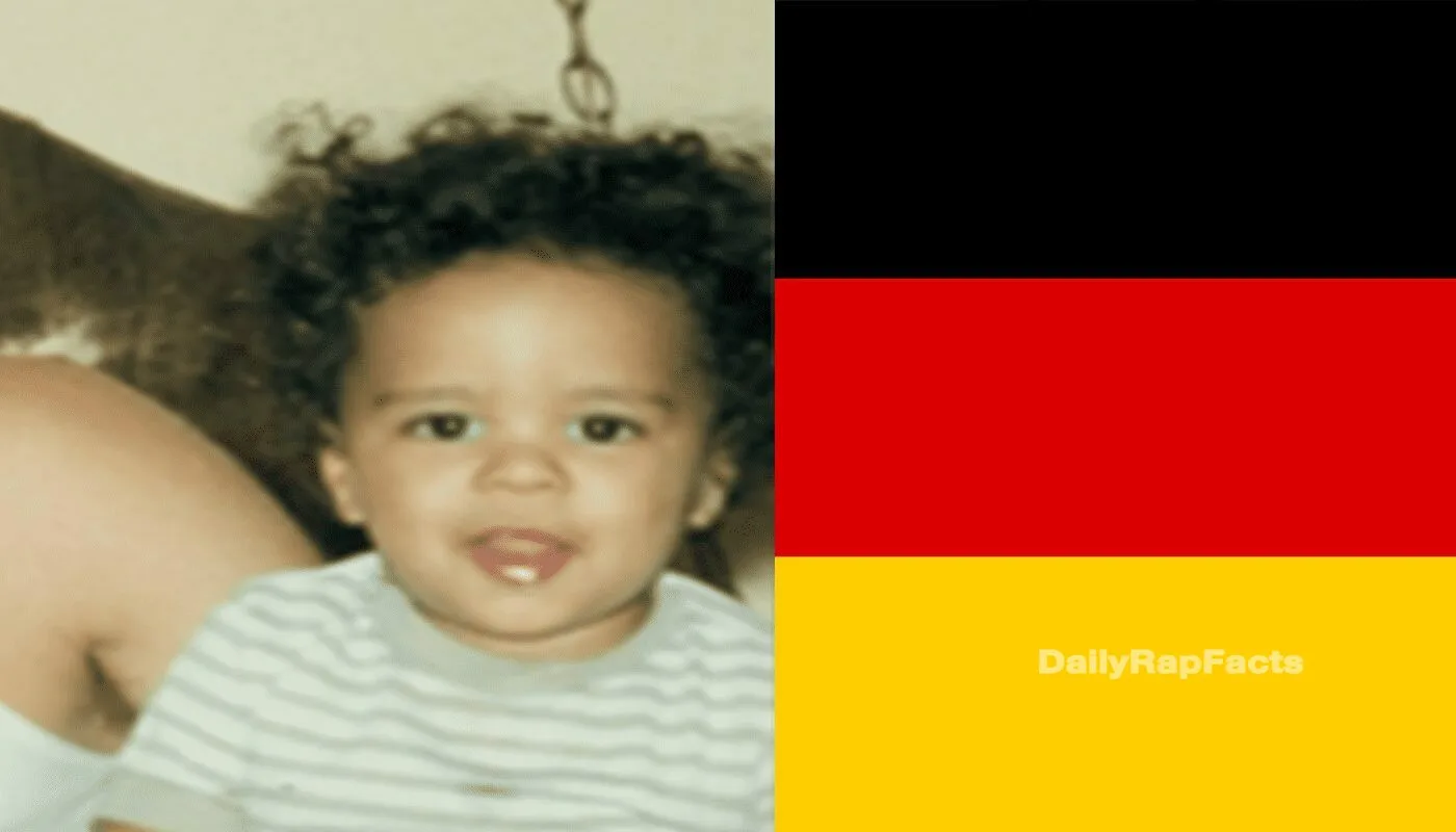 J. Cole is half-German and he was born in Frankfurt, Germany